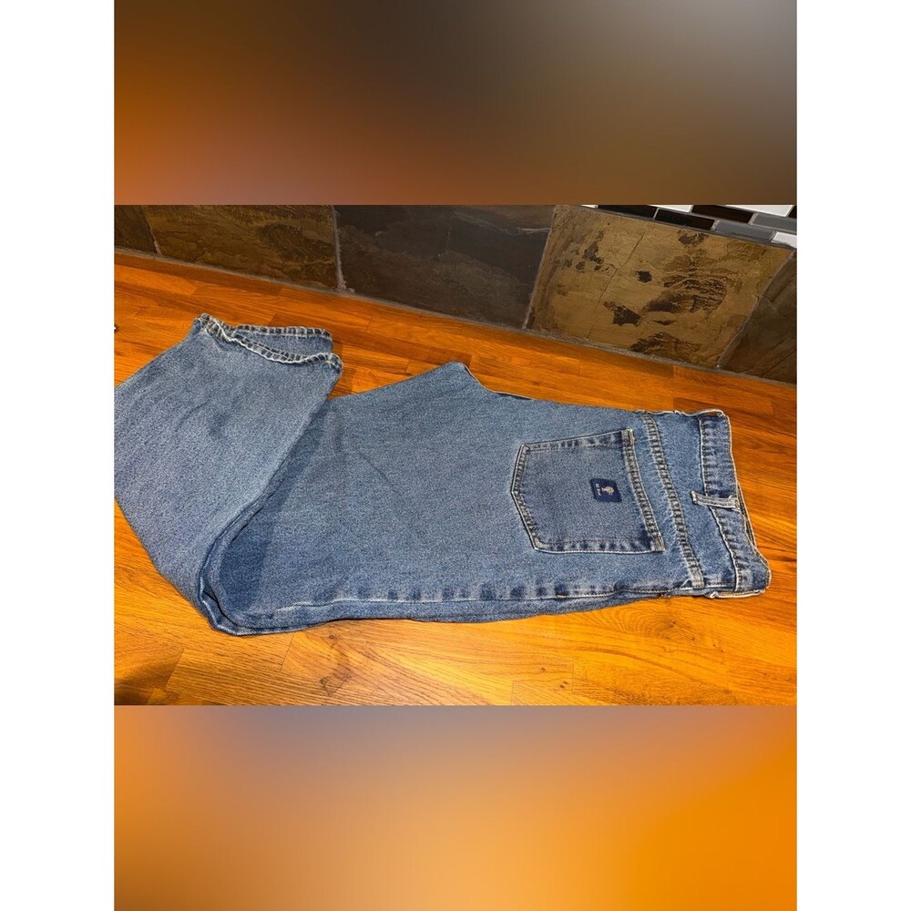 RK Brand Relaxed Fit Men's Jeans in Classic Medium Blue size 38x30 (002)